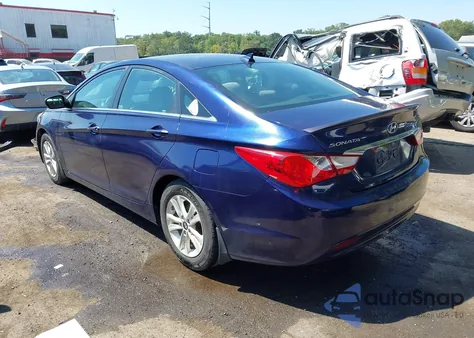 2013 Hyundai Sonata Gls из США, поврежденный, VIN 5NPEB4AC1DH648052